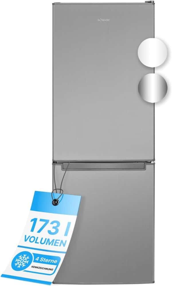 Bomann KG 7331 inox koel-vriescombinatie beoordeling